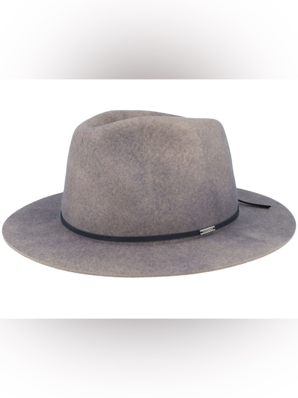 Brixton
Wesley Grey Worn Wash Fedora NWOT